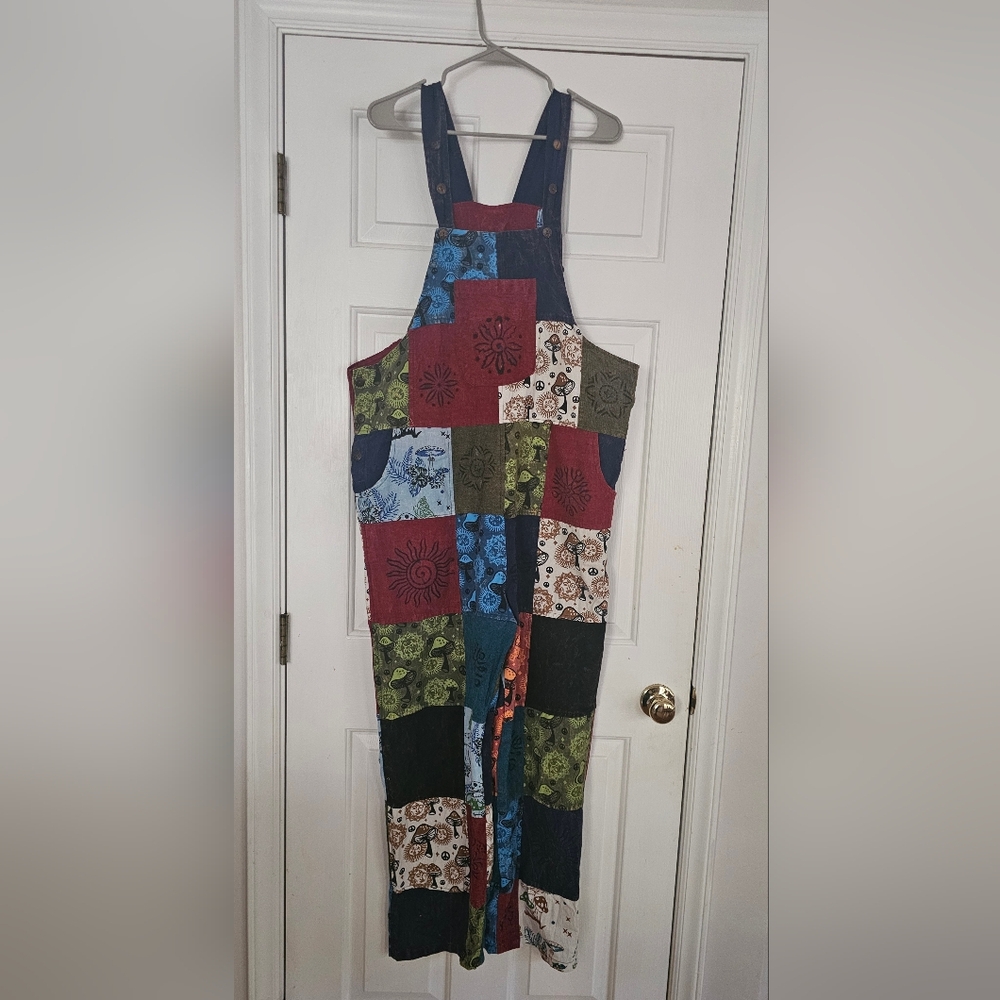 Rising International Colorful Patchwork Jumpsuit